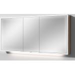 Reduzierte Silberne Moderne Sanipa Spiegelschränke aus Eiche LED beleuchtet Höhe 150-200cm 