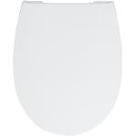 Weiße Sanitop-Wingenroth Ovale Toilettendeckel & WC-Sitze glänzend 