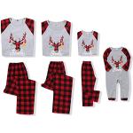 Pyjamas lang mit Weihnachts-Motiv für Damen Größe L 1-teilig Weihnachten für den für den Winter 