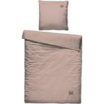 Rosa Sansibar Bettwäsche Sets & Bettwäsche Garnituren mit Reißverschluss aus Baumwolle 