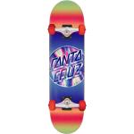 Santa Cruz schillerndes Punkt-Skateboard Rot Lila 8.25
