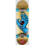 Santa Cruz Screaming Hand 8.25" Skateboard braun