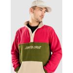 Grüne Streetwear Santa Cruz Herrenfleecepullover & Herrenfleeceshirts aus Fleece Größe XL 