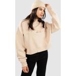Reduzierte Braune Bestickte Streetwear Santa Cruz Damensweatshirts aus Baumwolle Cropped 
