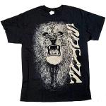 Santana Mens T Shirt - First Album Lion 100% US Import Carlos Santana Size XL