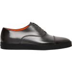 Graue Business SANTONI Hochzeitsschuhe & Oxford Schuhe aus Leder für Herren Größe 40 