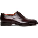 Reduzierte Business SANTONI Hochzeitsschuhe & Oxford Schuhe aus Leder für Herren Größe 43,5 
