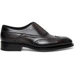Reduzierte Graue Business SANTONI Hochzeitsschuhe & Oxford Schuhe mit Schnürsenkel aus Leder für Herren Größe 40 