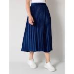 Blaue Unifarbene Sara Lindholm Midi Festliche Röcke aus Polyester für Damen Größe 3 XL Große Größen 