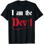 Satanic Halloween Teufel Shirt I am the Devil, Satan, Lucifer T-Shirt