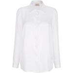 Weiße Unifarbene Langärmelige Paola! Festliche Blusen aus Kunstfaser für Damen 