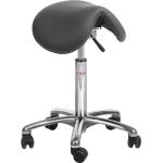 Silberne Ergonomische Bürostühle & orthopädische Bürostühle  aus Kunstleder ergonomisch Breite 0-50cm, Höhe 0-50cm, Tiefe 0-50cm 