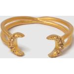 Goldene Topas Ringe aus vergoldet 18 Karat mit Topas für Damen 