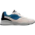 Saucony, 3D Grid Hurricane Cream/Blue Sneakers White, Herren, Größe: 40 1/2 EU