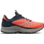 Orange Saucony Trailrunning Schuhe für Damen Größe 38,5 