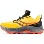 Gelbe Saucony Endorphin Trailrunning Schuhe leicht für Damen Größe 42 