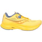 Reduzierte Gelbe Saucony Low Sneaker mit Schnürsenkel aus PU für Damen Größe 40,5 
