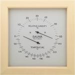 Sauna Thermometer & Hygrometer 200 mm, 187TH-03F (Englisch, °F)