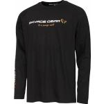 Savage Gear Angelshirt Signature Logo Long Sleeve T-Shirt Black Caviar 3XL