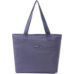Blaue Faltbare Einkaufstaschen mit Reißverschluss wiederverwendbar für Damen klein 