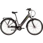 SAXONETTE E-Bike »COMFORT PLUS 4.0«, 7 Gang Shimano, Nabenschaltung, Frontmotor 250 W, silberfarben, 26 Zoll (66,04 cm)