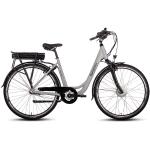 Saxxx City-E-Bike Advanced Plus, silber matt, 45 cm Rahmenhöhe