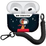 Bunte Die Peanuts Snoopy AirPod Hüllen mit Band 