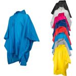 Saphirblaue Regencapes für Kinder & Regenponchos für Kinder aus PVC 
