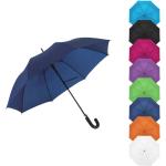 Blaue DIVERSE Herrenregenschirme & Herrenschirme mit Klettverschluss aus Polyester 