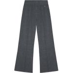 Graue Unifarbene 7/8-Hosen aus Polyamid für Damen Größe M 