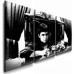 Scarface - Al Pacino Leinwand Bild fertig auf Keil