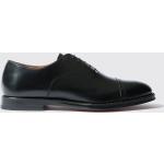 Schwarze Business Scarosso Runde Hochzeitsschuhe & Oxford Schuhe aus Kalbsleder für Herren Größe 40 mit Absatzhöhe bis 3cm 