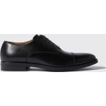Schwarze Business Scarosso Hochzeitsschuhe & Oxford Schuhe aus Kalbsleder leicht für Herren Größe 42 mit Absatzhöhe bis 3cm 