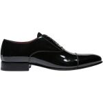 Schwarze Business Scarosso Runde Hochzeitsschuhe & Oxford Schuhe aus Kalbsleder für Herren Größe 47 mit Absatzhöhe bis 3cm 
