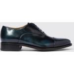 Blaue Business Scarosso Hochzeitsschuhe & Oxford Schuhe aus Kalbsleder für Herren Größe 40 mit Absatzhöhe bis 3cm 