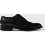 Schwarze Business Scarosso Hochzeitsschuhe & Oxford Schuhe aus Kalbsleder rutschfest für Herren Größe 47 mit Absatzhöhe bis 3cm 