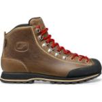 Braune Scarpa Gore Tex Outdoor Schuhe mit Pferdemotiv mit Schnürsenkel aus Leder wasserabweisend für Herren Größe 41 