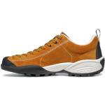 Reduzierte Braune Scarpa Mojito Trailrunning Schuhe mit Schnürsenkel aus Leder für Herren Größe 46 