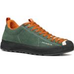 Grüne Scarpa Mojito Outdoor Schuhe mit Riemchen aus Veloursleder für Herren Größe 41,5 