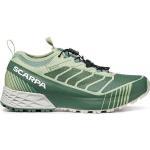 Grüne Scarpa Gore Tex Trailrunning Schuhe leicht für Damen 