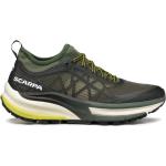 Grüne Scarpa Trailrunning Schuhe ohne Verschluss leicht für Herren Größe 42,5 
