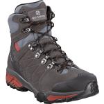 Graue Scarpa Gore Tex Trekkingschuhe & Trekkingstiefel mit Schnürsenkel aus Leder für Damen Größe 38,5 