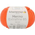 Orange Schachenmayr Merino Extrafine 85 Strickwolle & Strickgarne maschinenwaschbar 