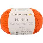 Orange Schachenmayr Merino Extrafine 120 Strickwolle & Strickgarne maschinenwaschbar 
