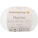 Schachenmayr Merino Extrafine 120, 50G white Handstrickgarne