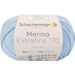 Hellblaue Schachenmayr Merino Extrafine 170 Strickwolle & Strickgarne maschinenwaschbar 
