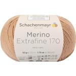 Kamelbraune Schachenmayr Merino Extrafine 170 Strickwolle & Strickgarne maschinenwaschbar 