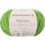 Apfelgrüne Schachenmayr Merino Extrafine 120 Strickwolle & Strickgarne maschinenwaschbar 