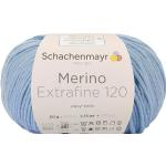 Reduzierte Blaue Schachenmayr Merino Extrafine 120 Strickwolle & Strickgarne maschinenwaschbar 