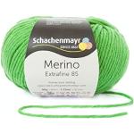 Reduzierte Apfelgrüne Schachenmayr Merino Extrafine 85 Strickwolle & Strickgarne maschinenwaschbar 